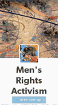 Mobile Screenshot of mensrightsactivism.com